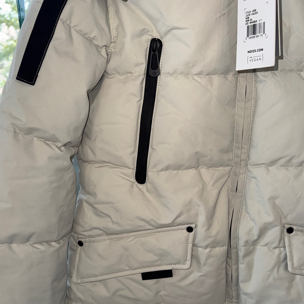 Noize Snow Puffer Jacket with Faux Fur Trim - Picture 7 of 11